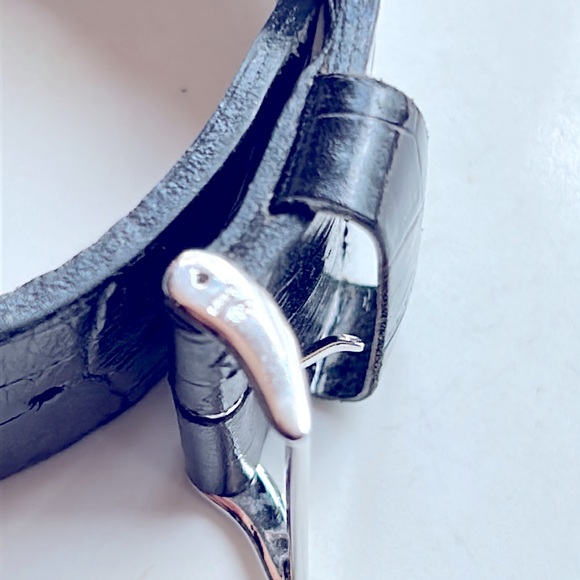 EXTREMELY RARE AARON BASHA 14k gold and diamond bracelet. - Picture 7 of 9